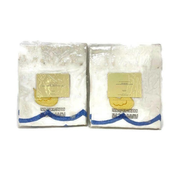 New Pottery Barn Duck Valance TWO SETS Pole Pocket Construction - Picture 2 of 4